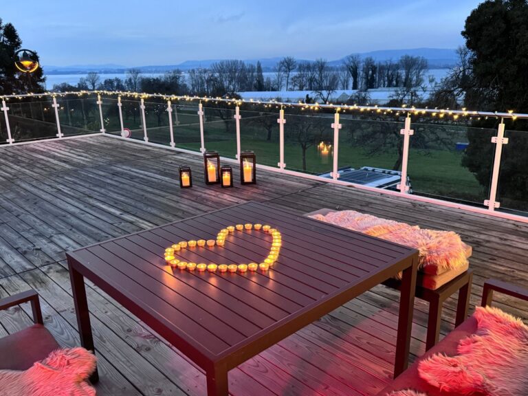 Konstanz Bodensee Seeseensucht Terrasse Abend