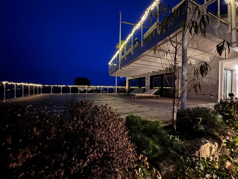 Konstanz Bodensee Seeseensucht Terrasse Nacht