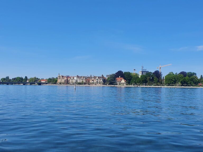 Konstanz und Bodensee Blick auf Konstanz 2