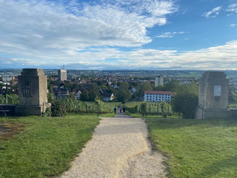 Konstanz und Bodensee Blick auf Konstanz Bismarckturm 3