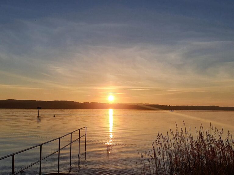 Konstanz und Bodensee Sonnenaufgang