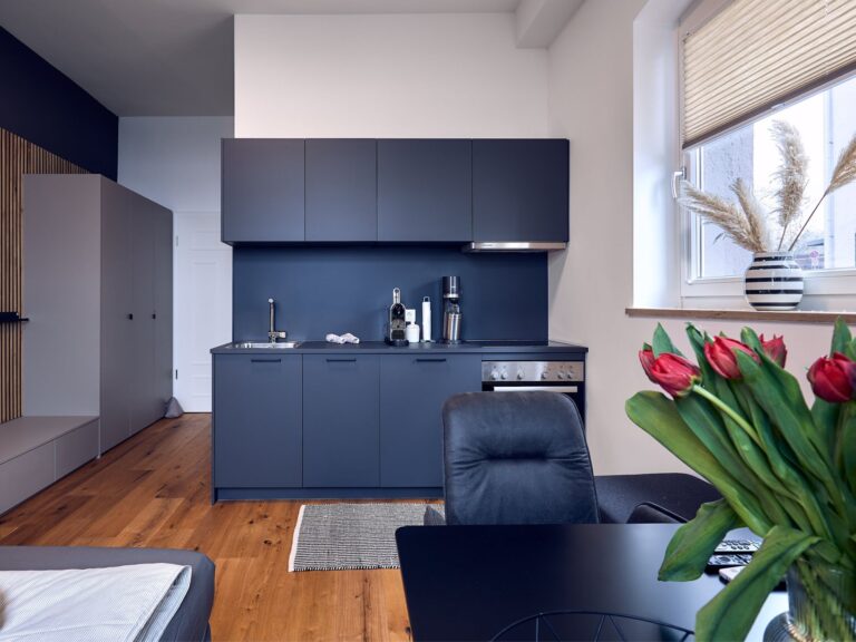 Seeglueck Hafenblick Konstanz Bodensee Appartementansicht