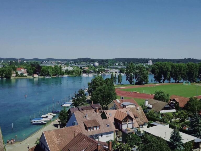 Seeglueck Rheinparadies Konstanz Bodensee Stadtteil Paradies