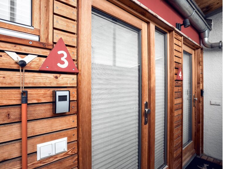Seeglueck Seediamant Konstanz Bodensee Eingang zum Appartement
