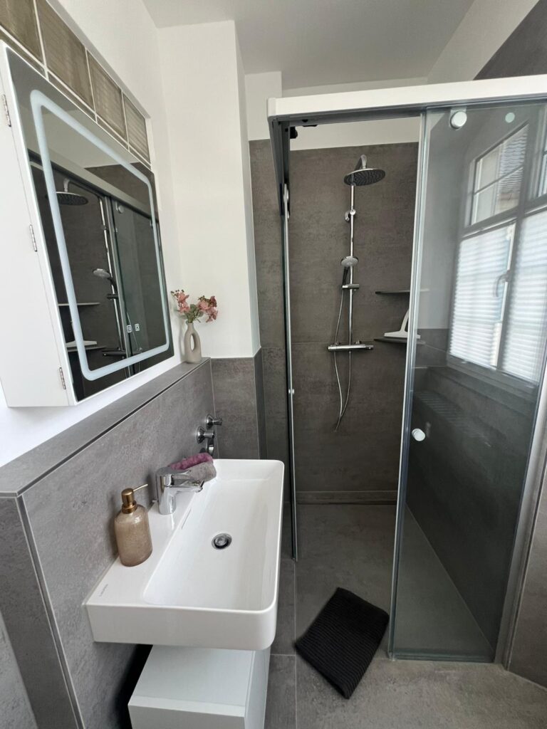 seeglueck | schussenrieder hof | wohnung nr. 6 17 Bad mit Dusche